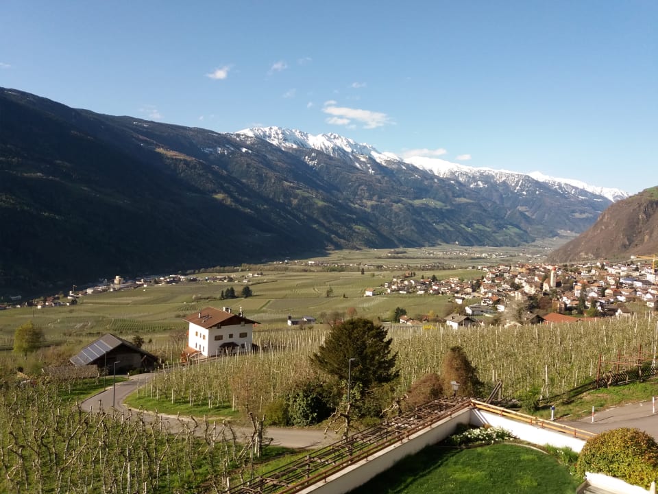 Blick vom Balkon Hotel Niedermair