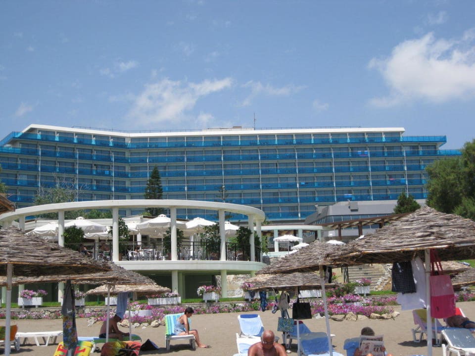 Blick vom Strand Hotel Calypso Beach