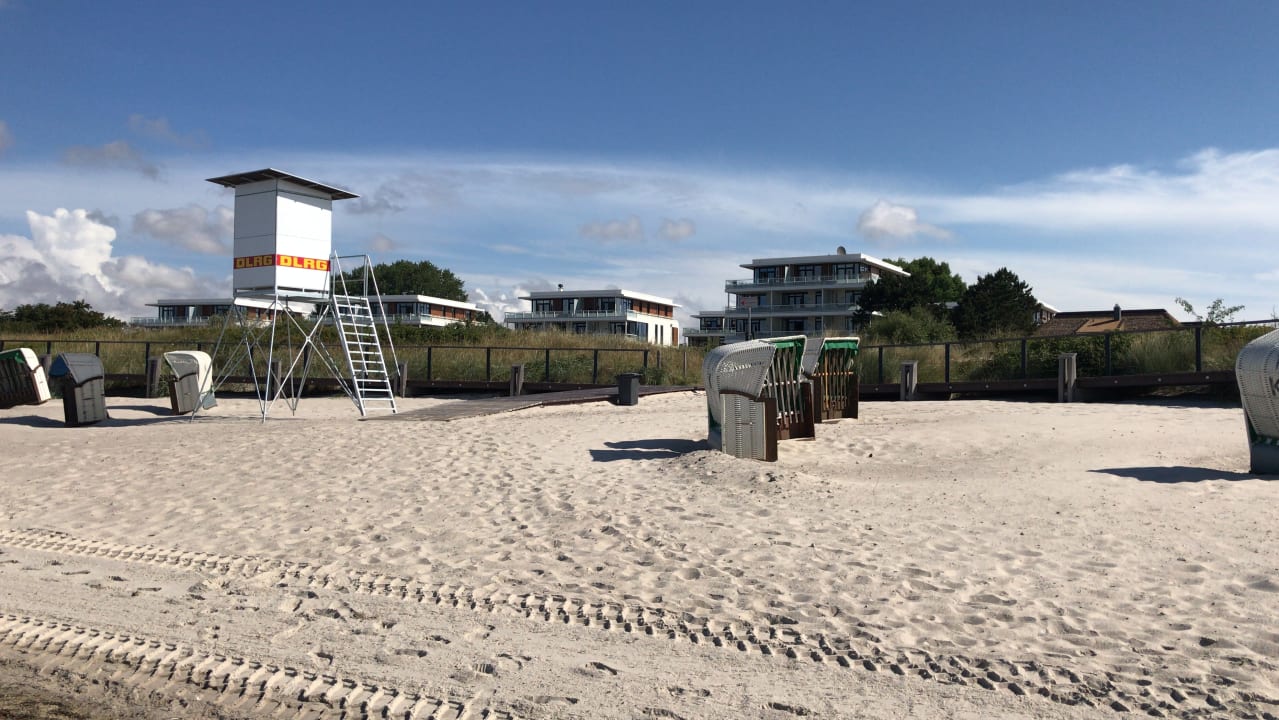 Strand Strandhäuser am Leuchtturm