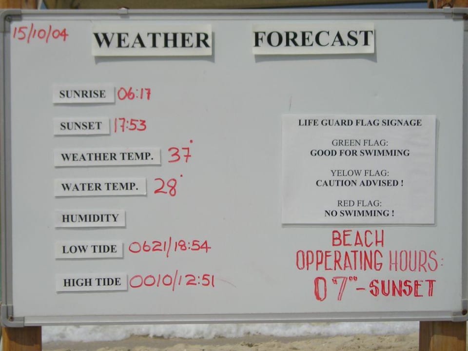 Wetterkarte Hilton Dubai Jumeirah