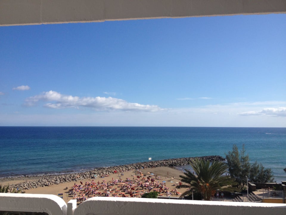 Ausblick vom vierten Stock Hotel Europalace