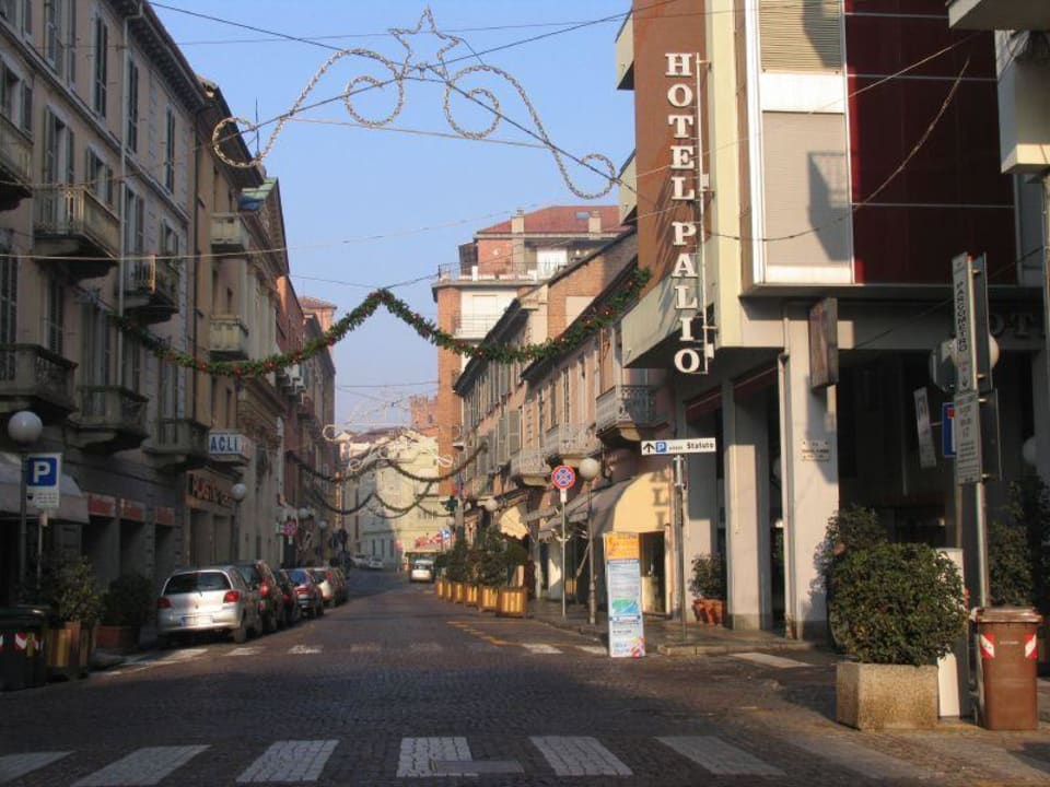 Via Cavour, die Straße vom Bahnhof Hotel Palio