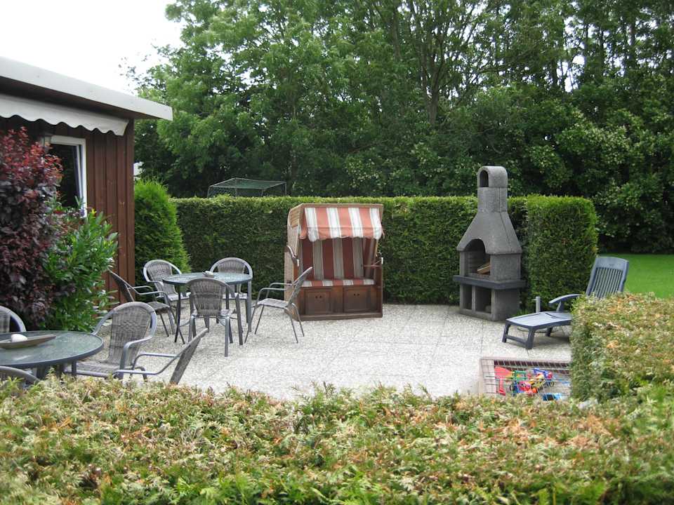 Terrasse mit Grillmöglichkeit Ferienhof Christian und Antje Hopp