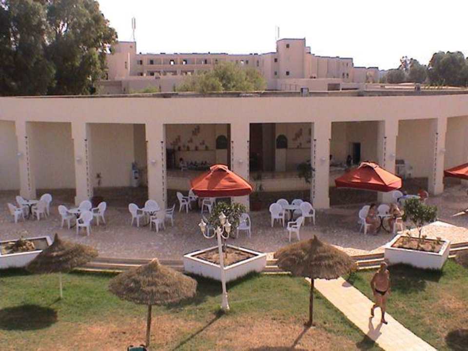 Bar przy basenie - widok z góry zjeżdżalni Hotel Aqua Life Yasmine