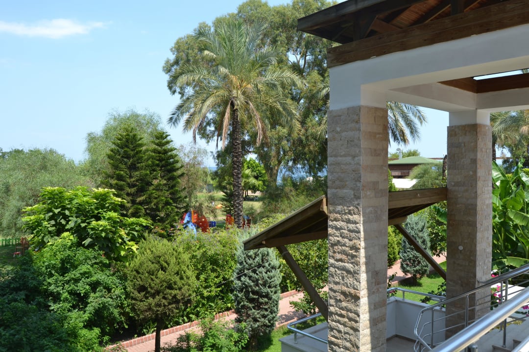 Вид с терассы в лобби Armas Gül Beach