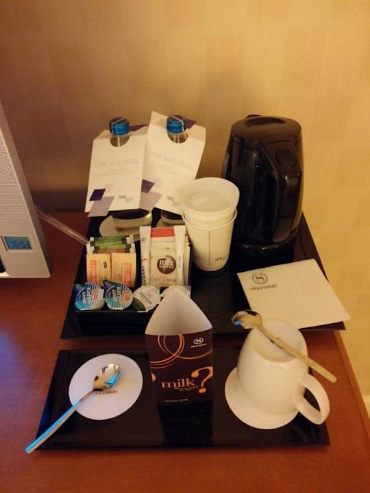Serwis kawowy w pokoju  Sheraton Warsaw Hotel