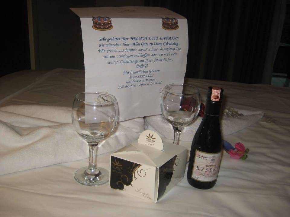 Geschenk zum Geburtstag Aydinbey Kings Palace & Spa