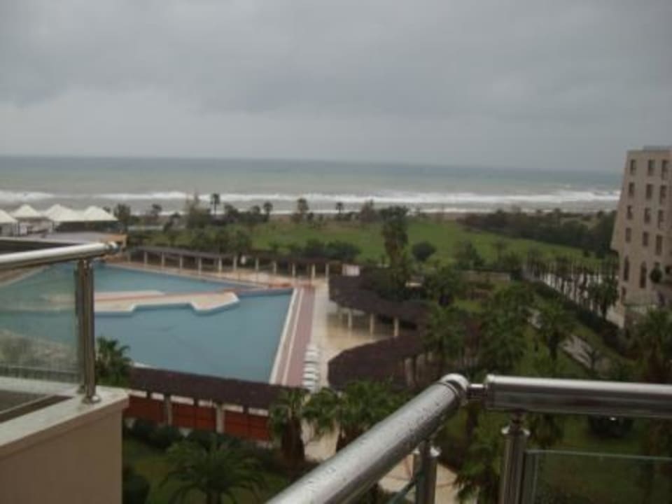 Ausblick im Winter Kaya Belek Hotel