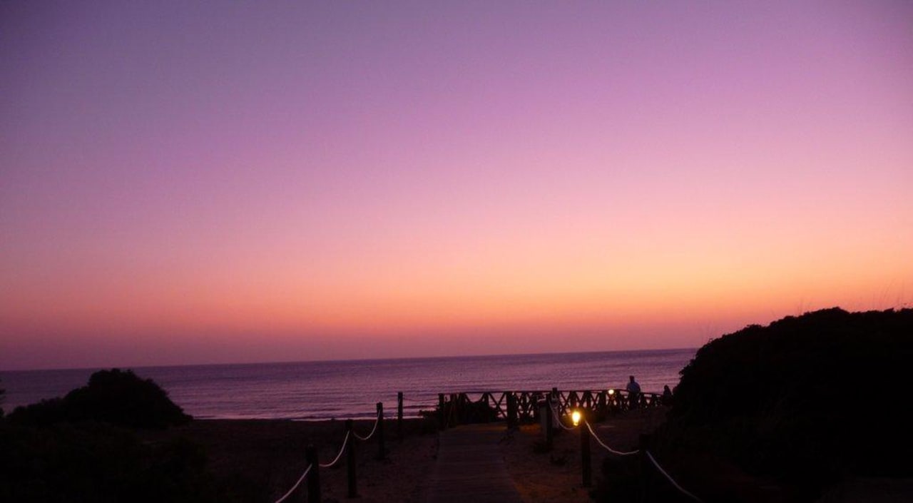 Sonnenuntergang  Hipotels Playa la Barrosa