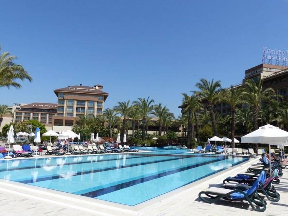 Poolanlage Hauptpool Sunis Kumköy Beach Resort Hotel & Spa