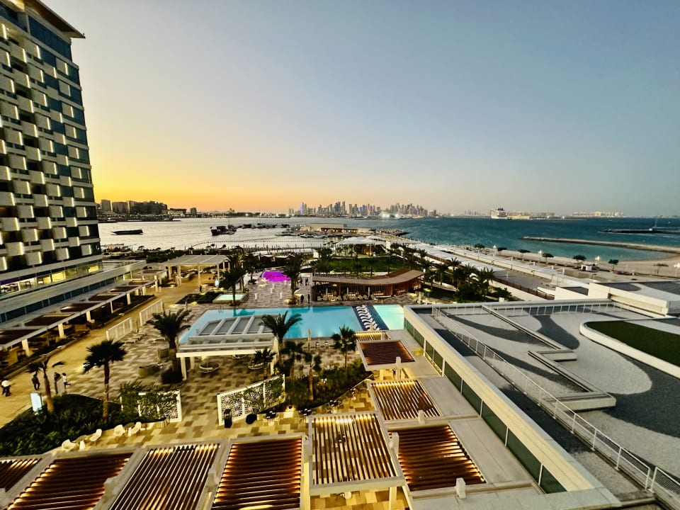 Ausblick Rixos Gulf Hotel Doha
