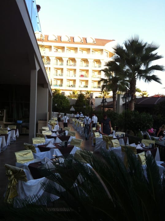 Tischdeko Galaabend Aydinbey Kings Palace & Spa