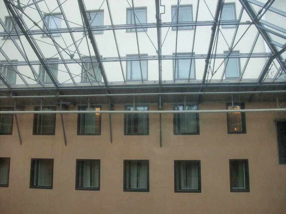 Blick aus dem Fenster (Zimmer 441) Hotel Scandic Tampere City