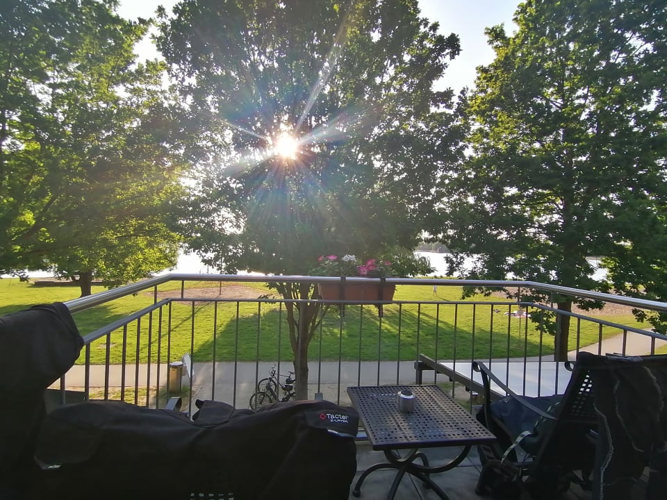 Ausblick Strandhaus am Inselsee
