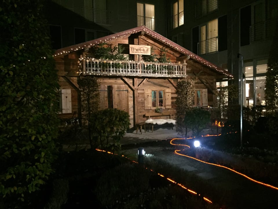 Hüttenromantik im Patio Hotel Le Méridien München