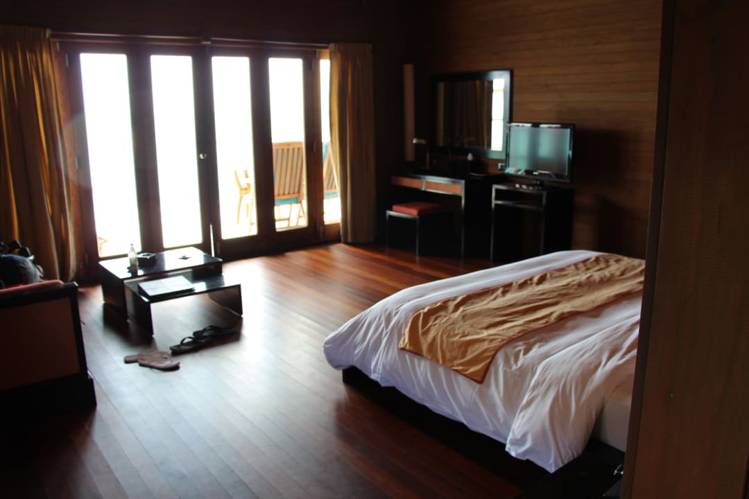 Jacuzzi Wasser Villa auf dem Steg Nr. 706 Meeru Maldives Resort Island