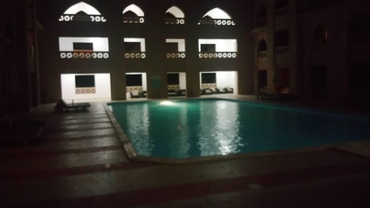 Basen przy pokojach Pickalbatros Aqua Park Resort - Hurghada