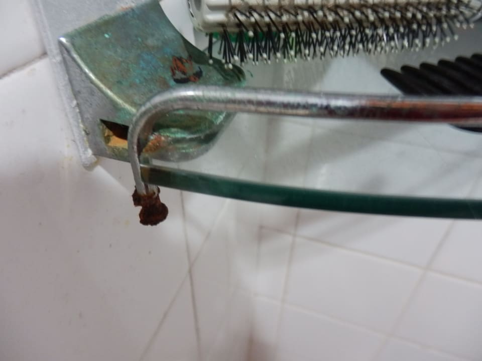 Ablagekorb in Bad Hotel Sri Lanka Ayurveda Garden & Shakti Villa