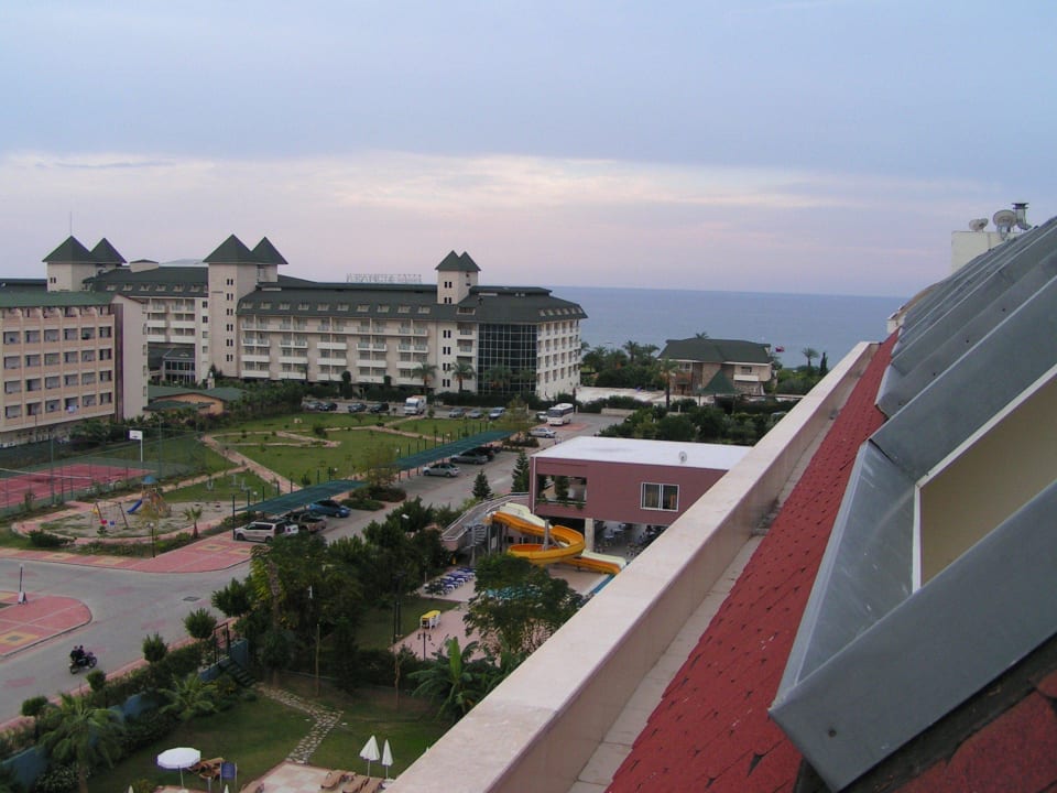 Blick vom Balkon Solivia Hotel