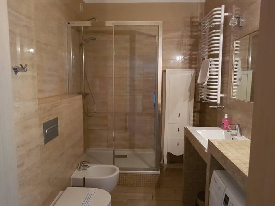 Tolles Bad leider mit stinkender Dusche Apartamenty Sun&Snow Playa Baltic