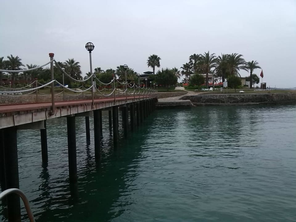 Blick vom Steg Oz Hotels Incekum Beach