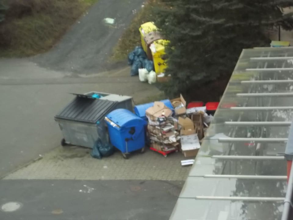 Ausblick aus unserem Zimmer  Aqualux Wellness- & Tagungshotel