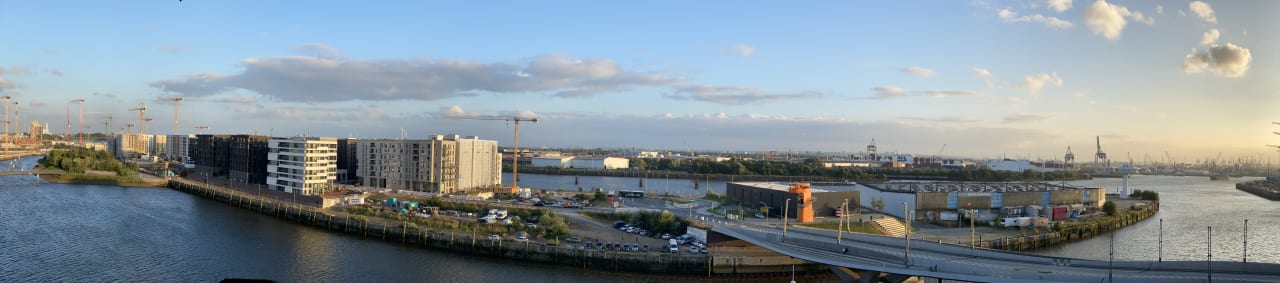 Ausblick JUFA Hotel Hamburg HafenCity