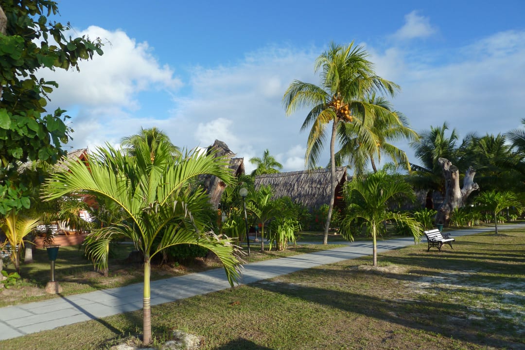 Gartenanlage La Digue Island Lodge
