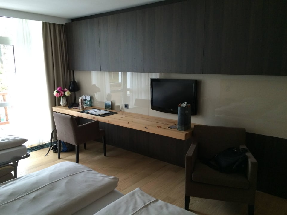 Blick vom Bett Hotel Am Badersee