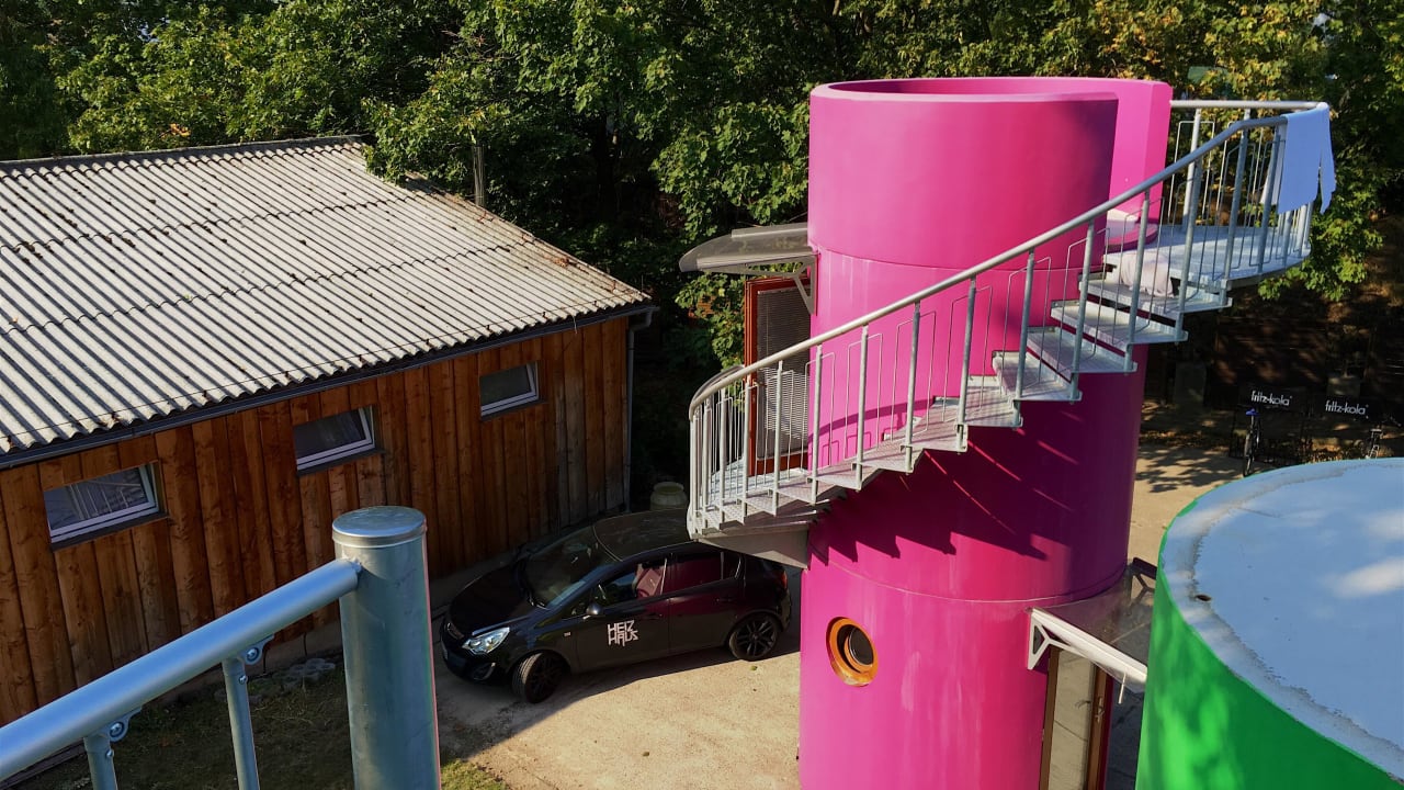 Aussicht Qbe Hotel Heizhaus Berlin