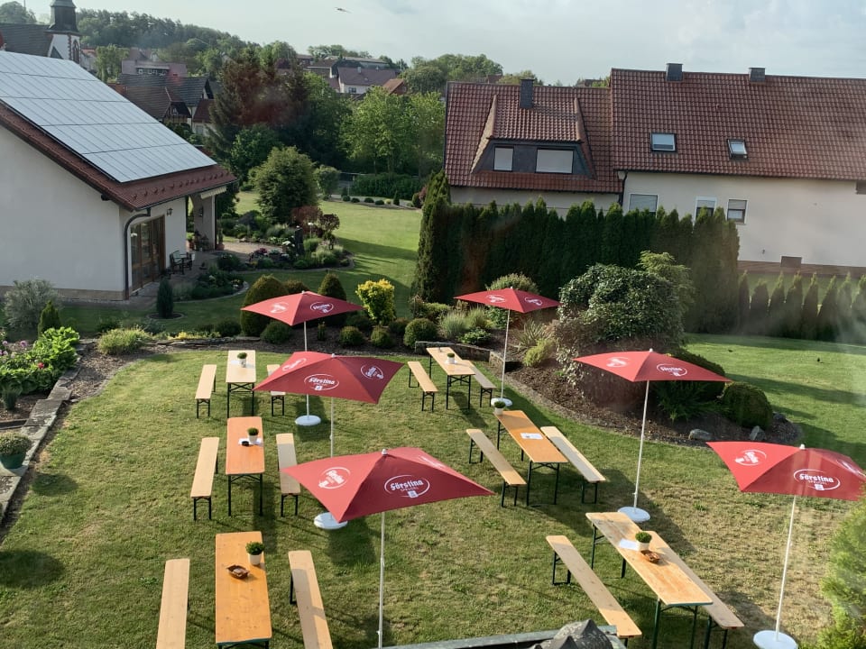 Ausblick Landgasthof zum Wiesengrund