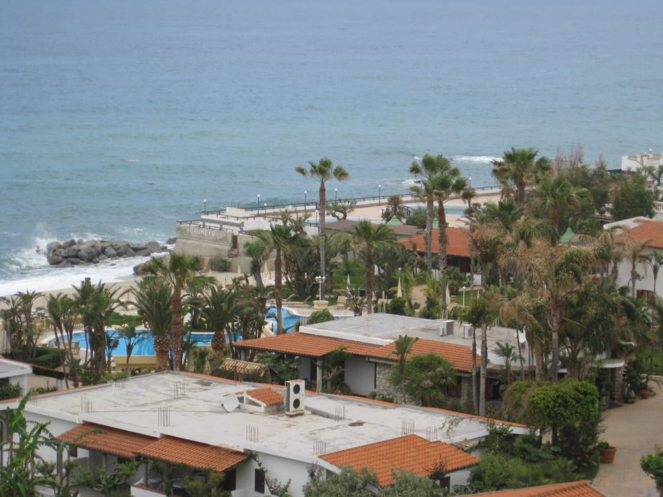 Blick von oben auf einen Teil der Anlage Hotel Villaggio Il Gabbiano