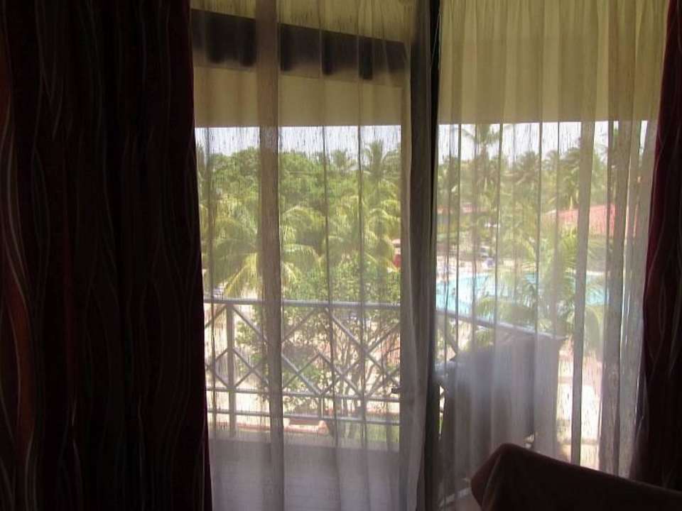 Zimmerausblick auf dem Balkon Hotel Villa Cuba