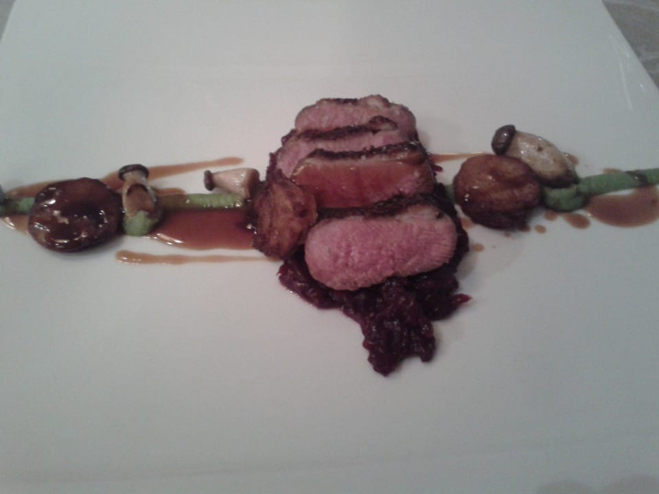 Abendessen im Restaurant Jungbrunn - Der Gutzeitort