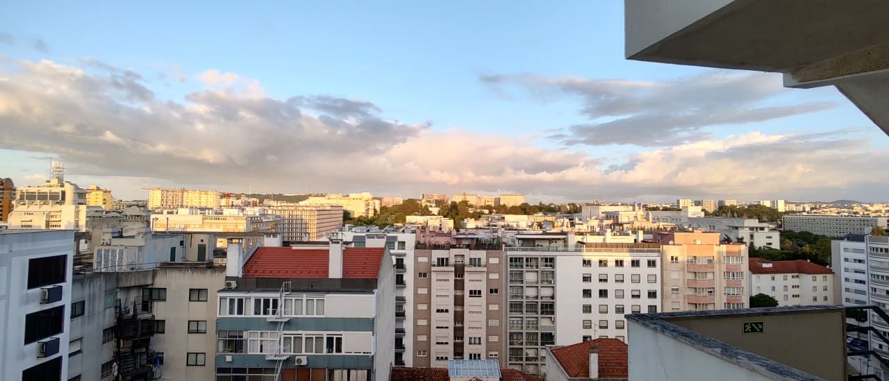 Ausblick NH Lisboa Campo Grande