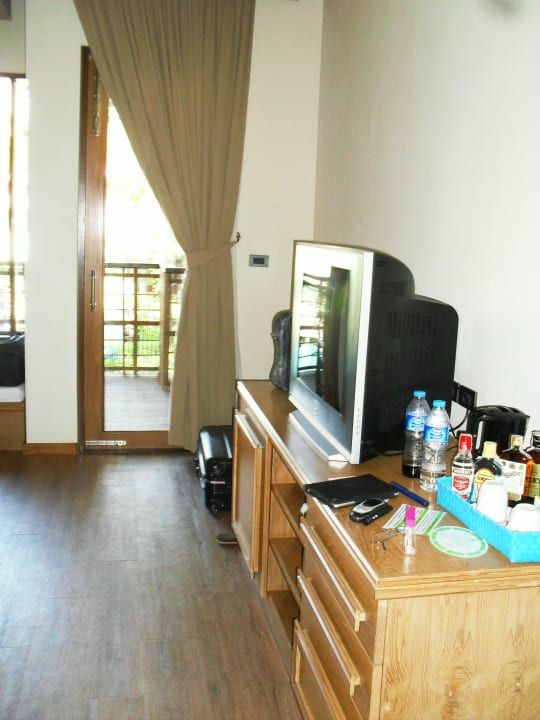 Ausblick zum Balkon Sai Kaew Beach Resort