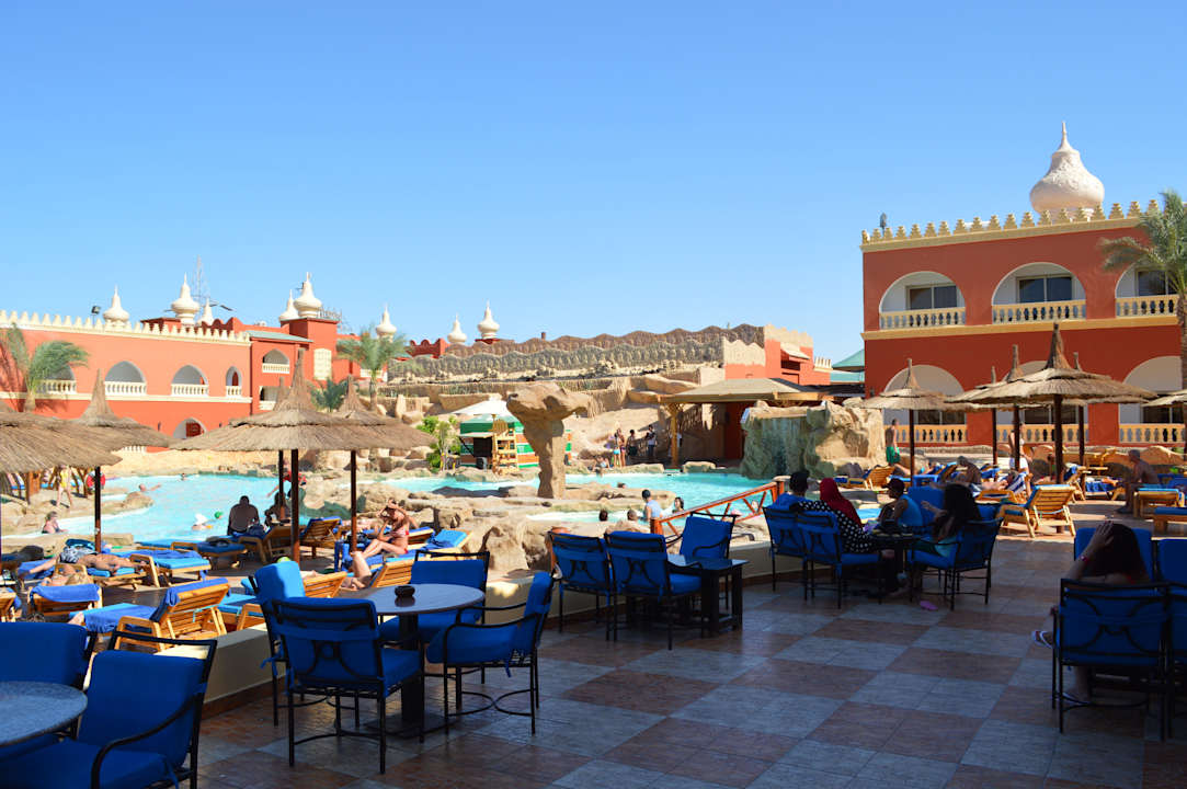 Ресторан мараканский Pickalbatros Alf Leila Wa Leila Resort - Neverland Hurghada