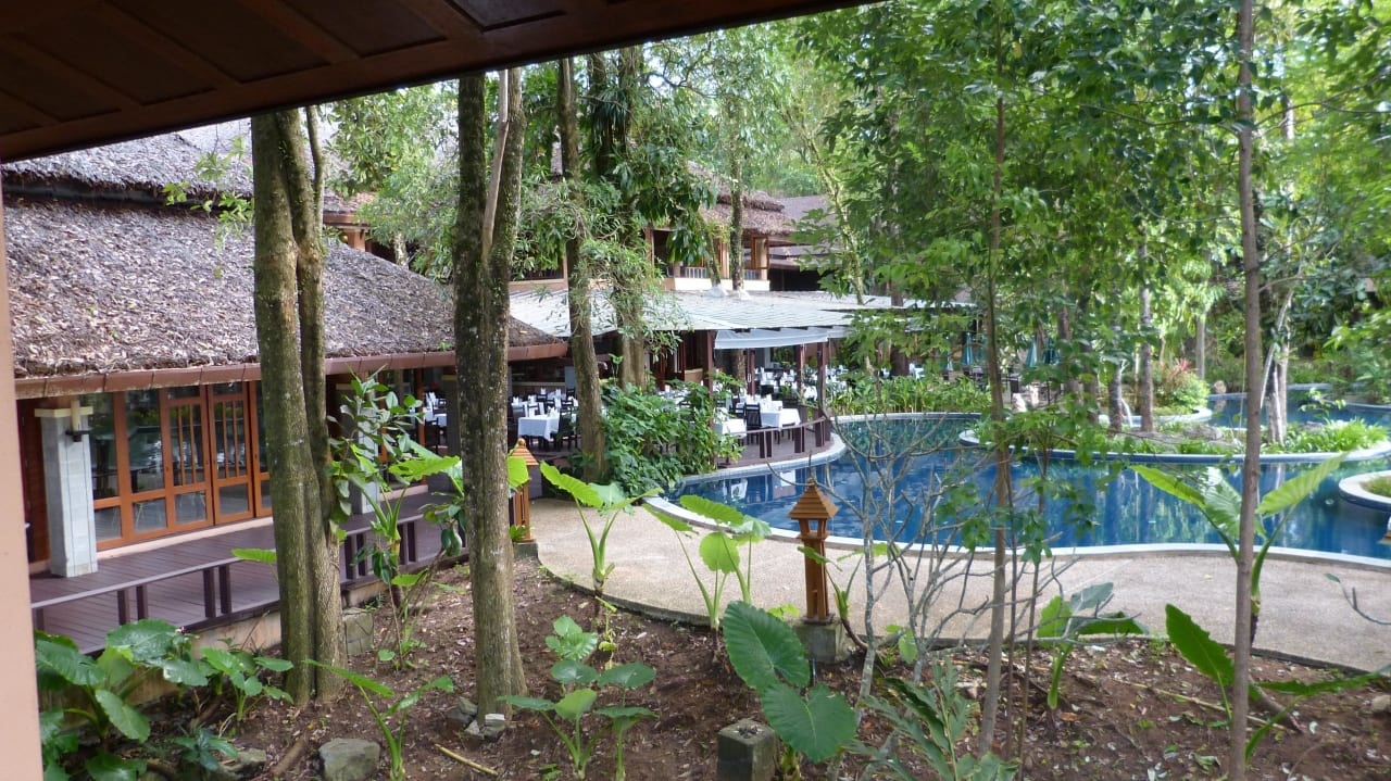 Blick vom Balkon Khao Lak Merlin Resort