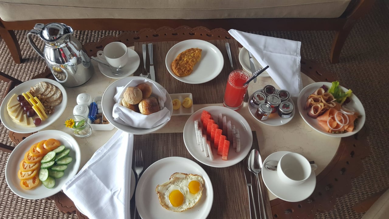 Zimmerfrühstück The Residence Maldives