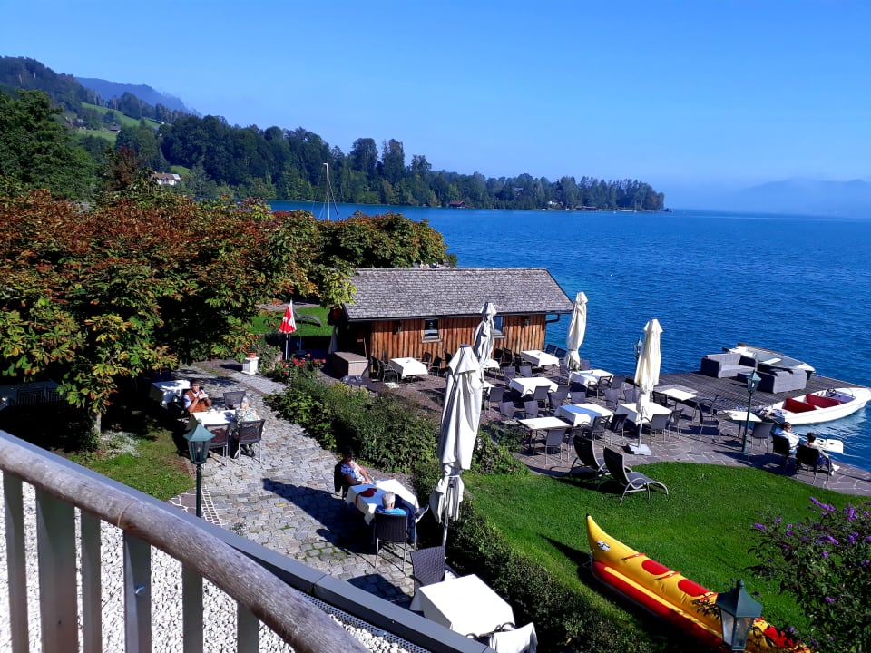 Ausblick Hotel Stadler am Attersee