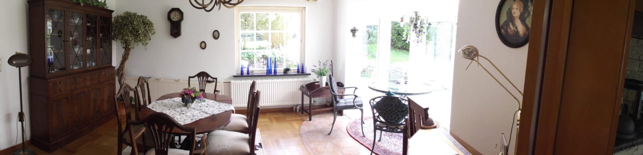 Esszimmer Erdgeschoß Ferienhaus Stadtoase-Schleswig