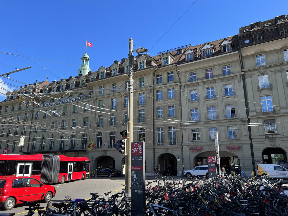 Außenansicht Hotel Schweizerhof Bern & Spa