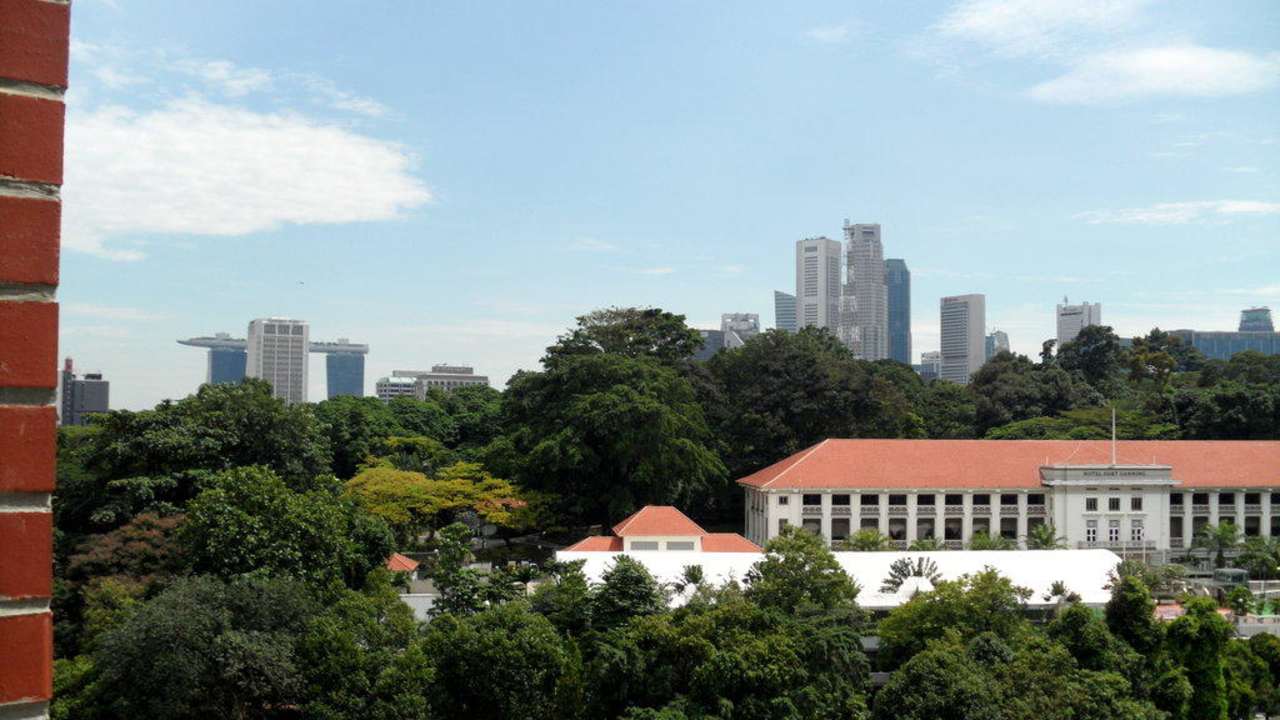 Ausblick Hotel Fort Canning Lodge