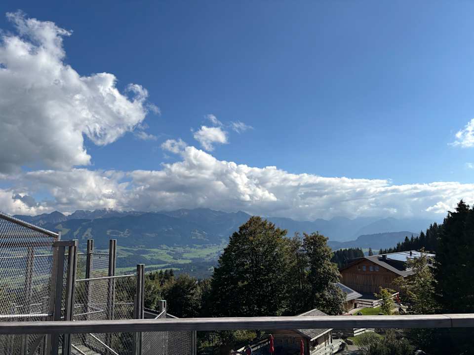 Ausblick Familotel Allgäuer Berghof