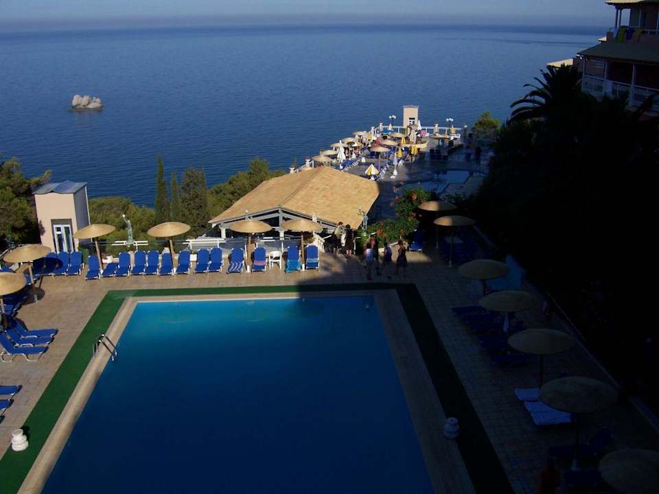 Oberer Poolbereich Hotel Ambiente Palace