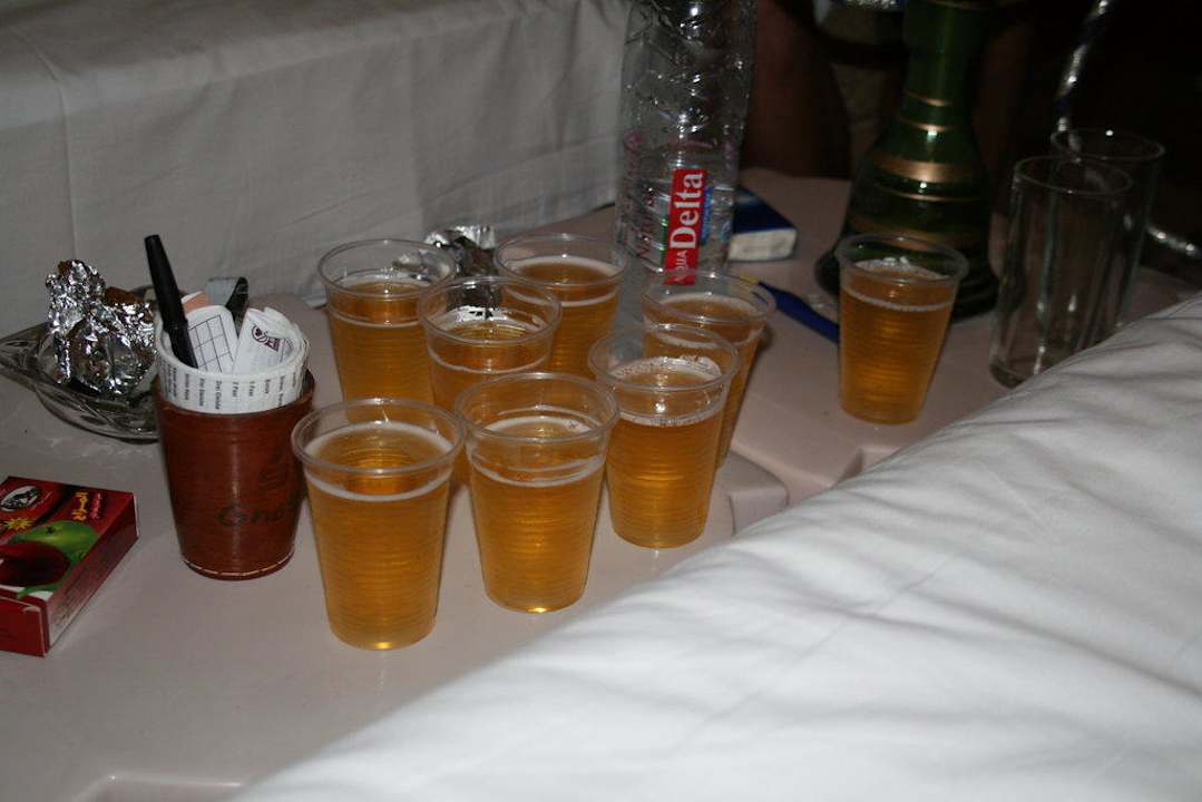Bier mal ohne Krone Pickalbatros Palace Resort