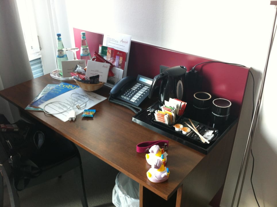 Schreibtisch Auszeit Hotel Düsseldorf