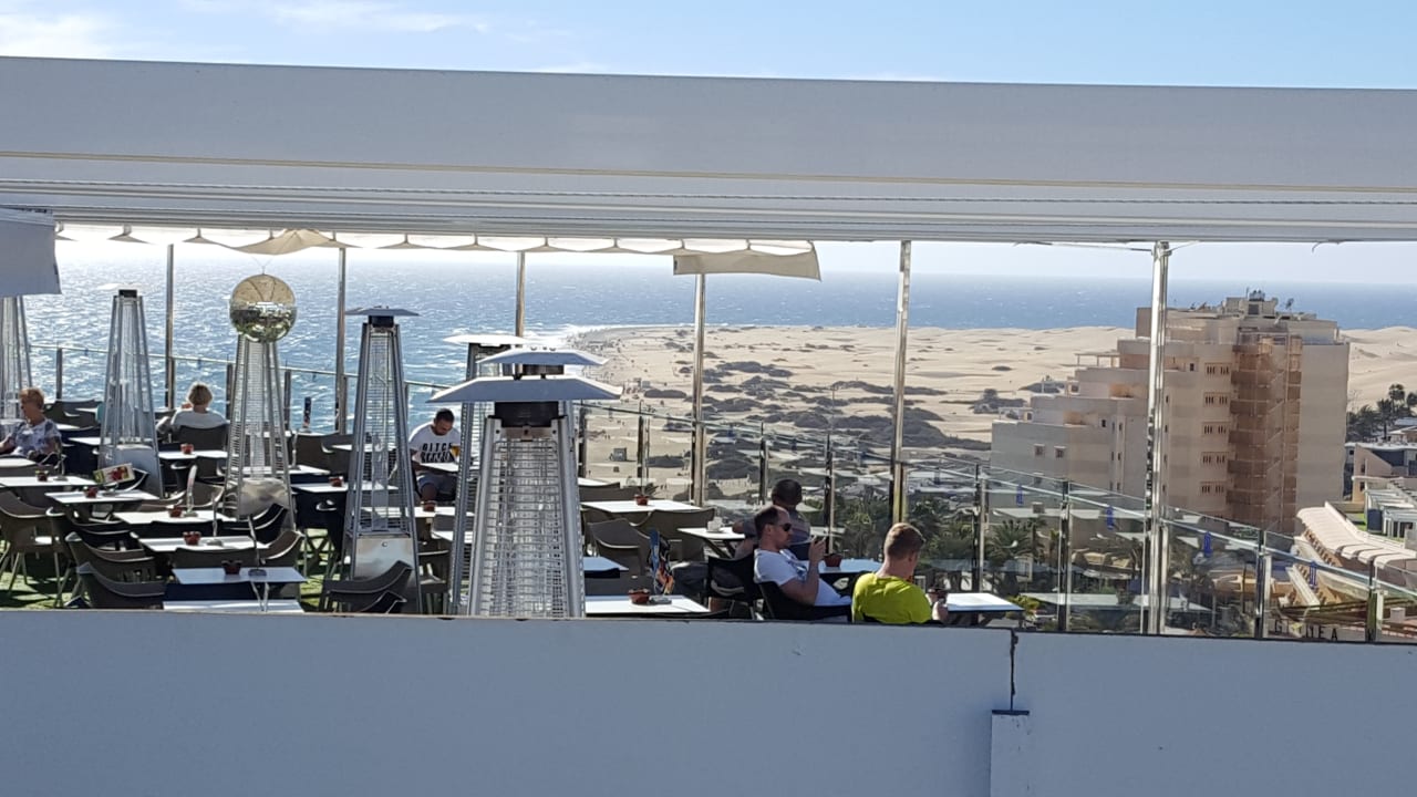Super Ausblick von der Bar im 9.OG  HL Suitehotel Playa del Ingles