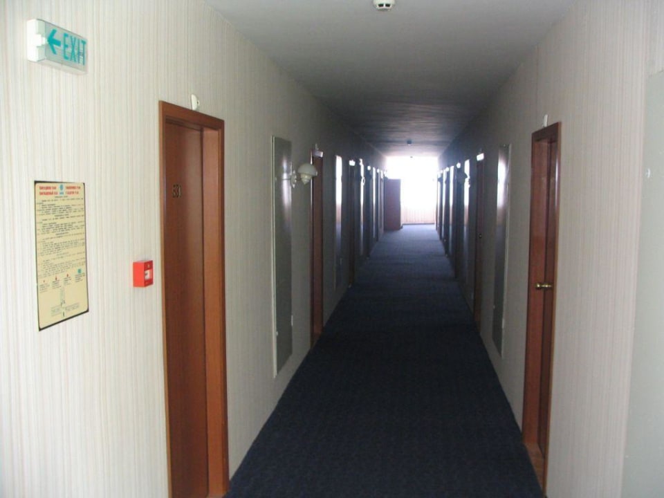 Hotel's corridor Hotel Balaton