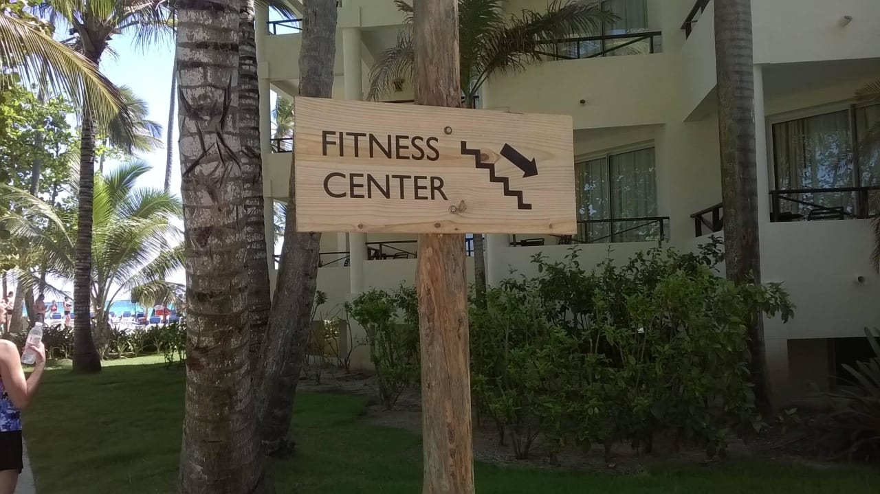 Fitnesscenter über Treppen Impressive Premium Punta Cana